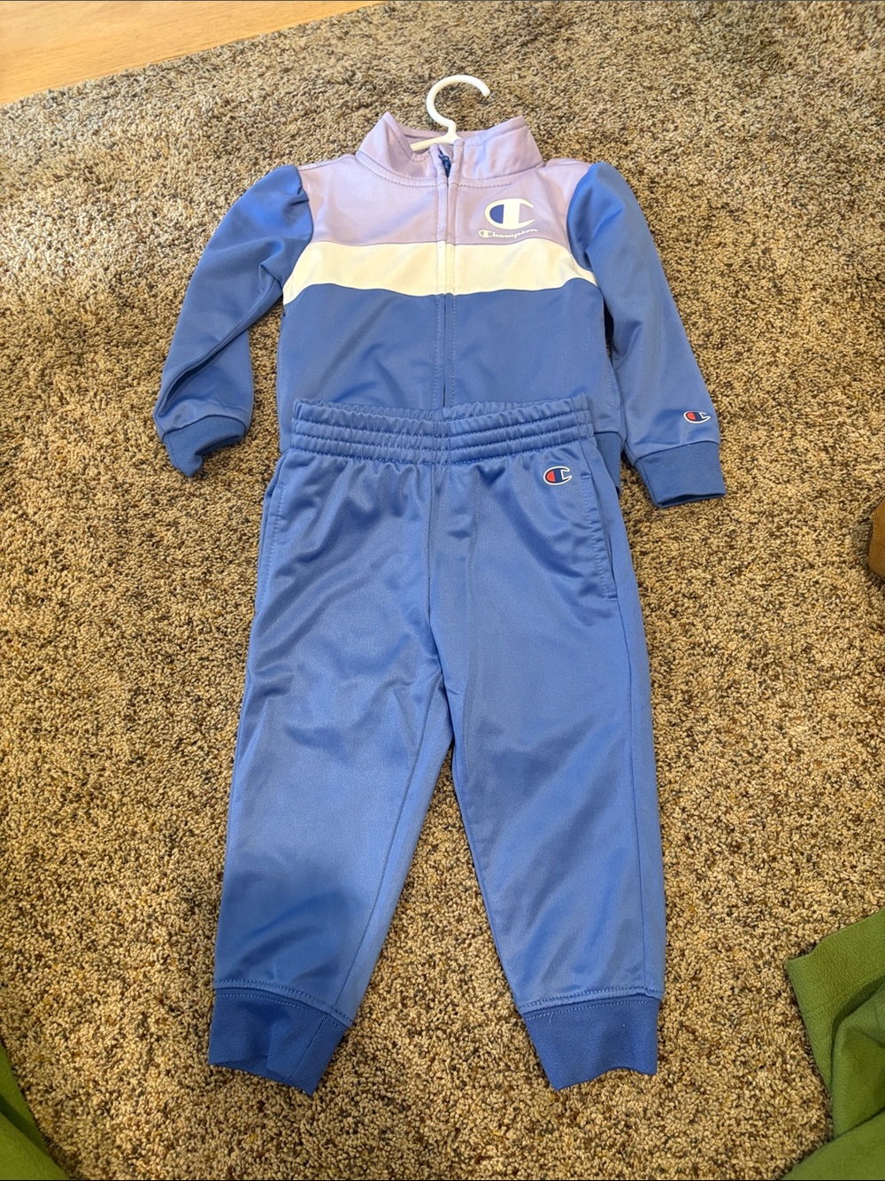 Champion Lilac and Blue Kids Athletic Jacket